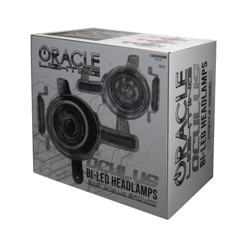 Oracle 2021+ Ford Bronco Oculus BI-LED Projector Headlights NO RETURNS