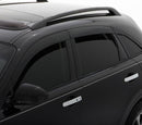 AVS 08-11 Subaru Impreza (Excl. WRX And STI) Ventvisor Low Profile Deflectors 6pc - Smoke