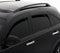 AVS 08-11 Subaru Impreza (Excl. WRX And STI) Ventvisor Low Profile Deflectors 6pc - Smoke