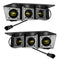 ORACLE Lighting 21-22 Ford Bronco Triple LED Fog Light Kit for Steel Bumper - Yellow SEE WARRANTY