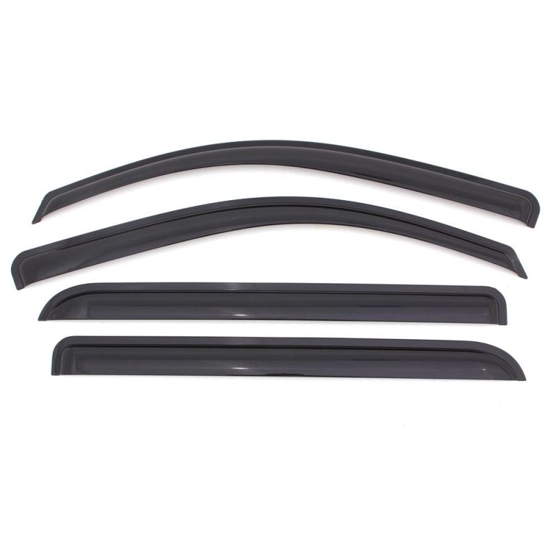 AVS 12-18 Chevy Sonic Ventvisor Outside Mount Window Deflectors 4pc - Smoke