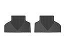 WeatherTech 2014+ BMW X5 Rear Rubber Mats - Black