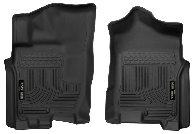 Husky Liners 17-24 Nissan Titan Crew Cab/16-24 Titan XD Crew Cab X-Act Front Floor Liner Set Black