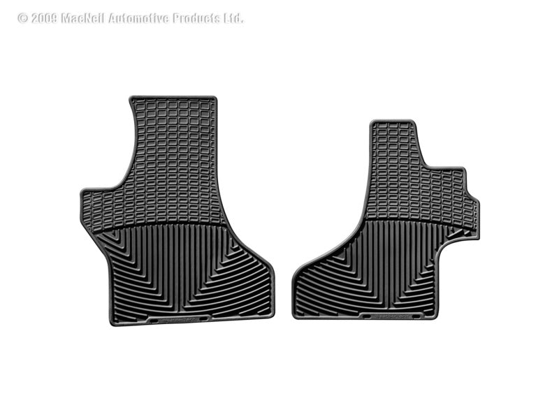 WeatherTech 95-05 Chevrolet Astro Van Front Rubber Mats - Black