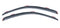 AVS 17-18 Nissan Titan Standard Cab Ventvisor In-Channel Window Deflectors 2pc - Smoke