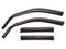 WeatherTech 08-13 Toyota Land Cruiser Front and Rear Side Window Deflectors - Dark Smoke