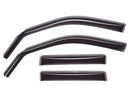 WeatherTech 07-13 Chevrolet Silverado Crew Cab 1500 Fr and Rr Side Window Deflectors - Dark Smoke