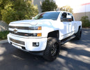 RealTruck 15-19 Chevy Silverado 25/3500HD CC Dsl 4dr VoltStep Electric Running Board Kit - Tex. Blk