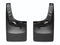 WeatherTech 14+ Chevrolet Silverado No Drill Mudflaps - Black