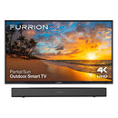 Furion 55" Parital Sun 4K Ultra HD Outdoor TV with Outdoor Soundbar