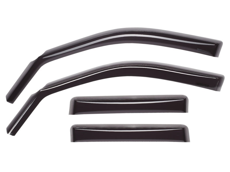 WeatherTech 18-24 Toyota Camry (Incl. Hybrid) Front & Rear Side Window Deflectors - Dark Tint