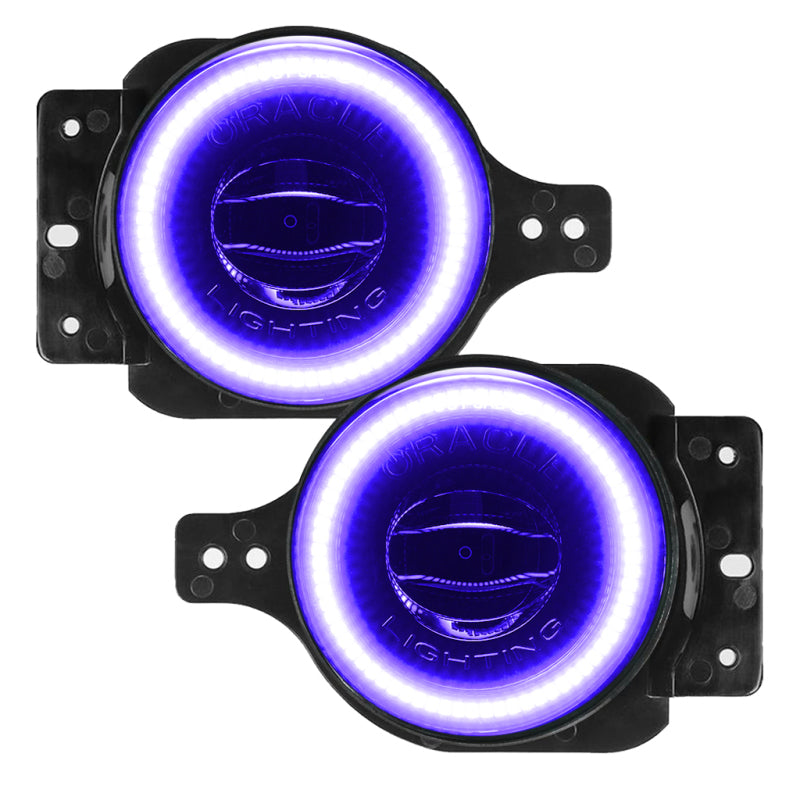 Oracle Jeep Wrangler JL/JT Sport High Performance W LED Fog Lights - w/o Controller NO RETURNS