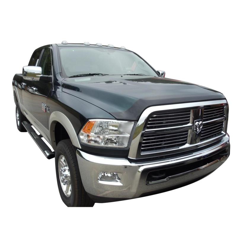 AVS 10-18 Dodge RAM 2500 Aeroskin Low Profile Acrylic Hood Shield - Smoke