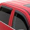 AVS 14-18 Jeep Cherokee Ventvisor Outside Mount Window Deflectors 4pc - Smoke