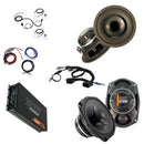 American Hard Bag Velocity High-Power Horn Speaker Package Motorcycle Audio for 2015-2023 Road Glide
