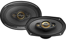 Pioneer TS-A6971F, 4-Way Coaxial Car Audio Speakers, Full Range (pair)