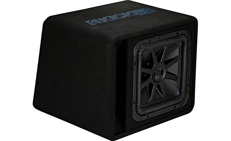 Kicker 44VL7S122-3 Ported enclosure with one Solo-Baric L7S Series 2-ohm 12" subwoofer