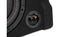 Kicker 52CVTDF102 Sealed downward-firing enclosure with 10" 2-ohm shallow-mount subwoofer