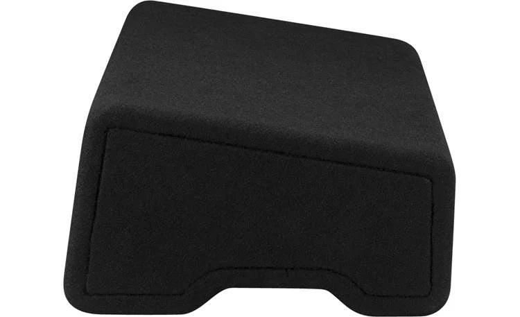 Kicker 52CVTDF102 Sealed downward-firing enclosure with 10" 2-ohm shallow-mount subwoofer