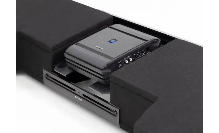 Alpine S2-DB8V-TRK Halo Series 8" ported dual subwoofer enclosure with two 8" S-Serie/ 8" Subs