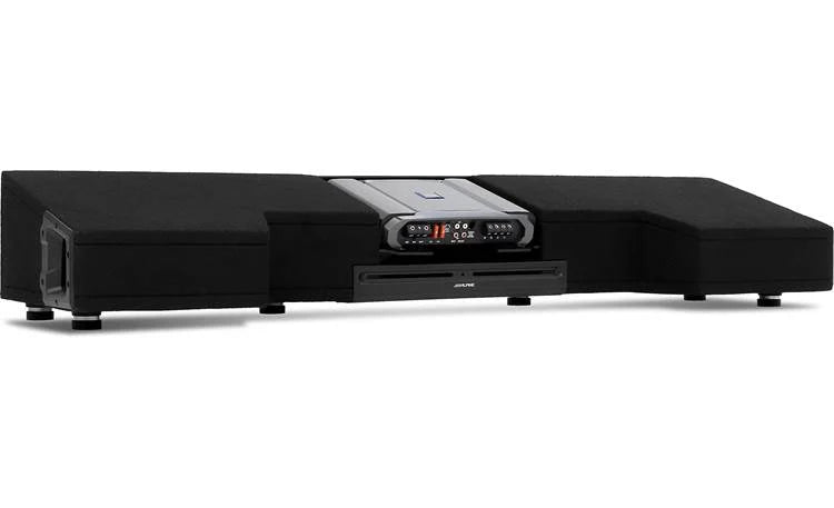 Alpine S2-DB8V-TRK Halo Series 8" ported dual subwoofer enclosure with two 8" S-Serie/ 8" Subs