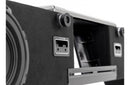 Alpine S2-DB8V-TRK Halo Series 8" ported dual subwoofer enclosure with two 8" S-Series subwoofers