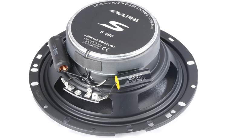Alpine S-S65 S-Series 6-1/2" 2-way car speakers