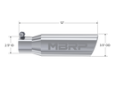 MBRP Universal Tip 3in O.D. Angled Rolled End 2 inlet 10 length