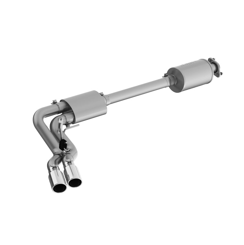 MBRP 15-20 Ford F150 T304 Pre-Axle 4in OD Tips Dual Outlet 3in Cat Back Exhaust