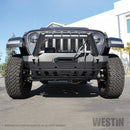 Westin 18-19 Jeep Wrangler JL Front Bumper Skid Plate - Textured Black