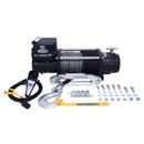 Superwinch 11500 LBS 12V DC 3/8in x 80ft Synthetic Rope Tiger Shark 11500 Winch