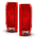 ANZO 1992-1996 Ford Bronco Taillight Red/Clear Lens (OE Replacement)