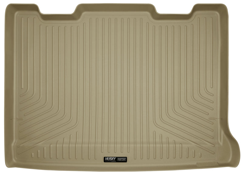 Husky Liners 07-13 GM Escalade/Suburban/Yukon WeatherBeater Tan Rear Cargo Liners (Behind 3rd Row)