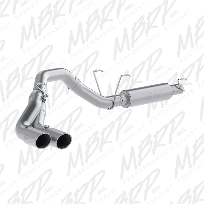 MBRP 14-16 Ram 2500/3500 6.4L 4in 409 SS Single Side Dual Outlet Cat Back Exhaust