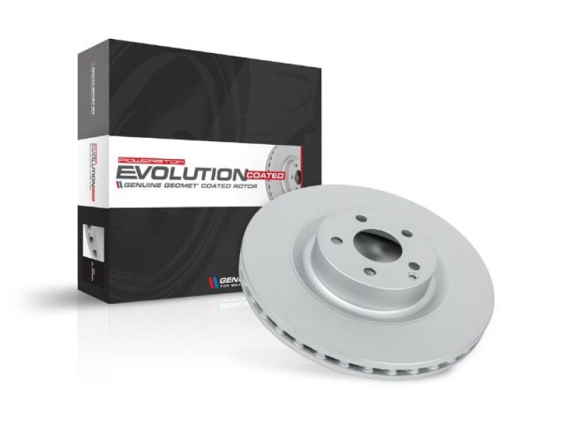 Power Stop 06-13 Audi A3 Front Evolution High Carbon Geomet Coated Rotor