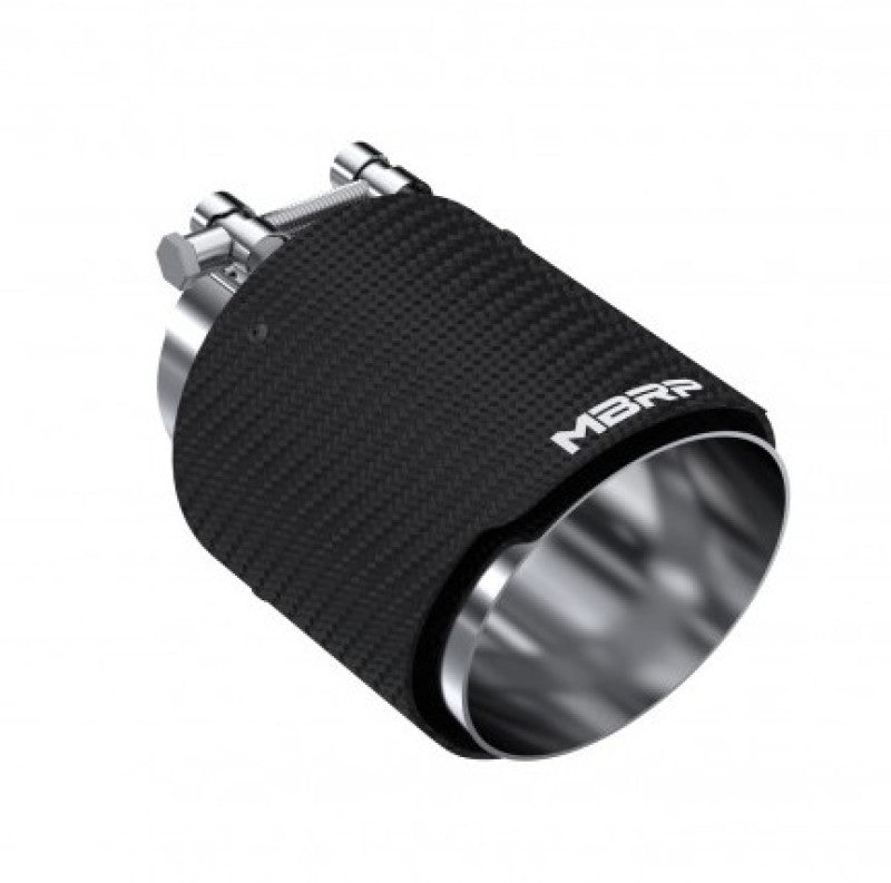 MBRP Universal Carbon Fiber Dual Wall Tip 4.5in OD/3in Inlet/6.13in L