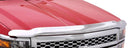 AVS 03-06 Chevy Avalanche (w/o Body Hardware) High Profile Hood Shield - Chrome