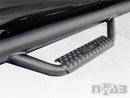 N-Fab Nerf Step 16-17 Toyota Tacoma Double Cab 6ft Bed - Tex. Black - W2W - 3in