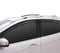 AVS 16-18 Nissan Titan XD Crew Cab Ventvisor In-Channel Front & Rear Window Deflectors 4pc - Smoke
