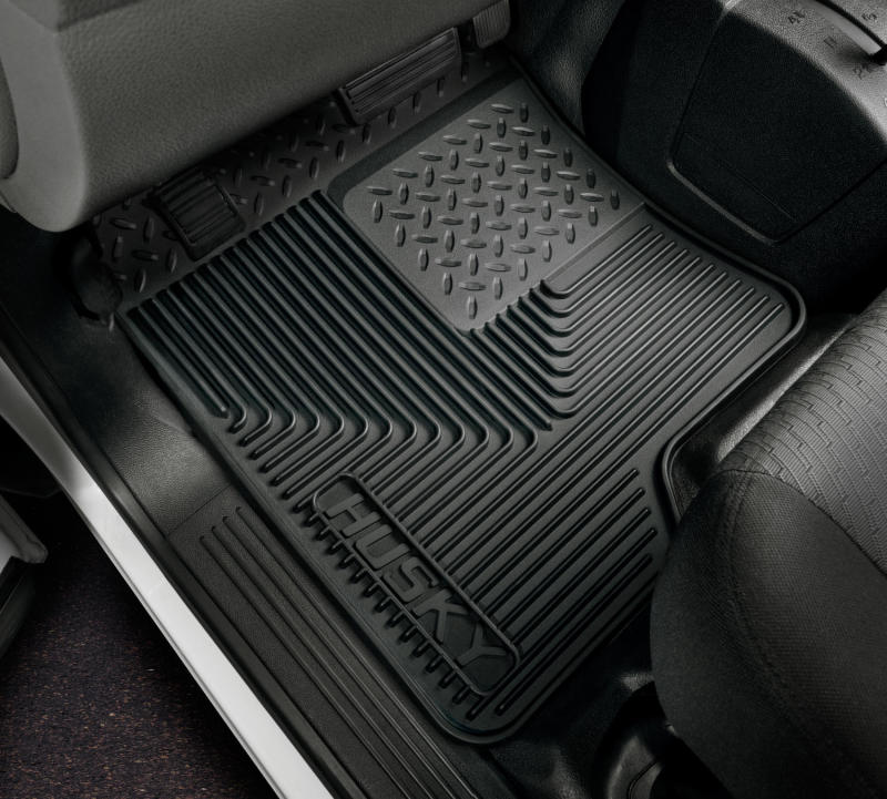 Husky Liners 94-01 Dodge Ram 1500/2500/3500/80-96 Ford Bronco Heavy Duty Black Front Floor Mats