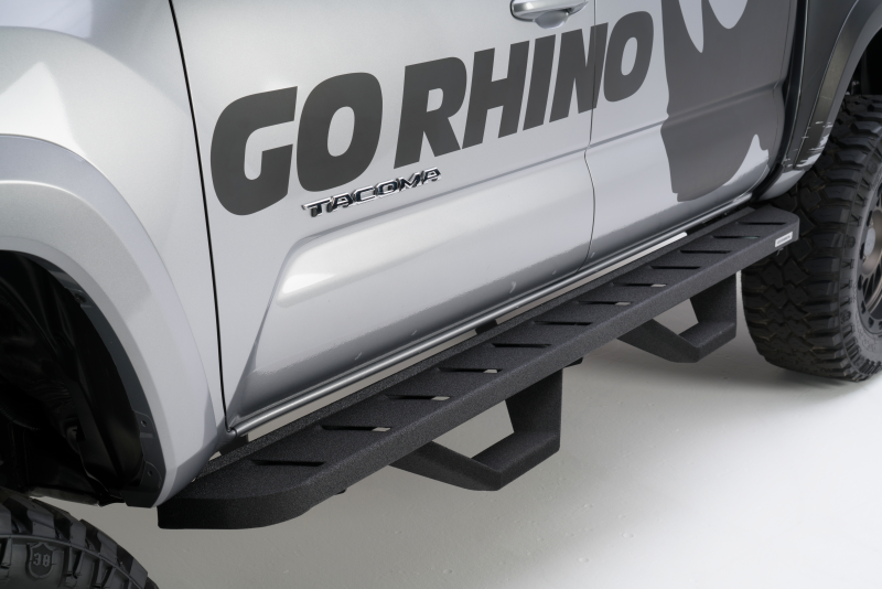 Go Rhino 15-20 Ford F-150 RB10 Complete Kit w/RB10 + Brkts + 2 RB10 Drop Steps