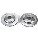 Power Stop 07-17 Jeep Wrangler Front Evolution Drilled & Slotted Rotors - Pair