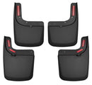Husky Liners 17 Ford F-250 Super Duty / F-350 Super Duty Front and Rear Mud Guards (w/ Flares) Black
