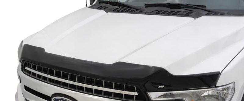 AVS 2018 Ford Mustang Aeroskin Low Profile Acrylic Hood Shield - Smoke
