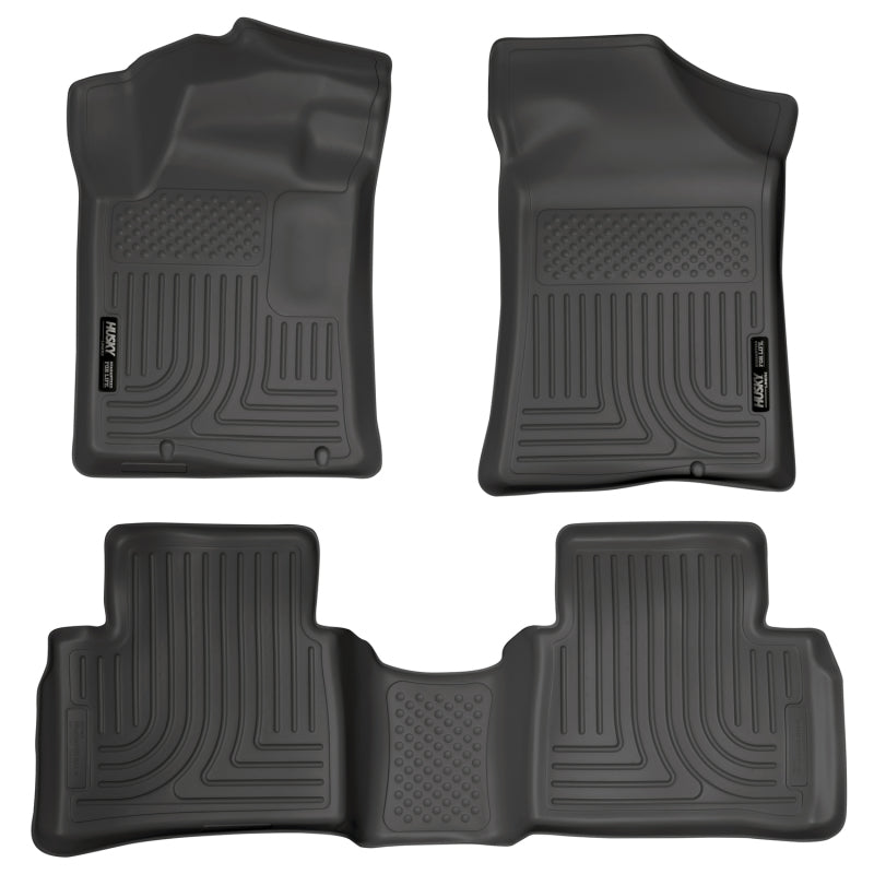 Husky Liners 13 Nissan Altima Weatherbeater Black Front & 2nd Seat Floor Liners