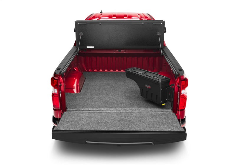 UnderCover 07-18 Chevy Silverado 1500 (19 Legacy) Passengers Side Swing Case - Black Smooth