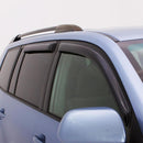 AVS 10-13 Mazda 3 (5 Door Sport) Ventvisor Outside Mount Window Deflectors 4pc - Smoke