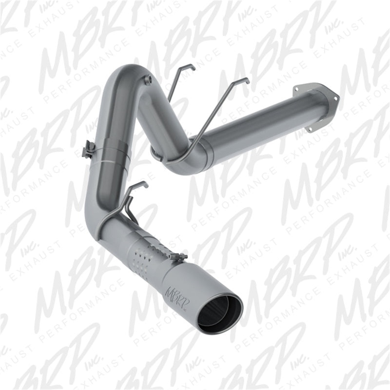 MBRP 17-19 Ford F250/350/450 6.7L 4in Aluminized Filter Back Single Tip Exhaust System