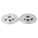 Power Stop 14-19 Jeep Cherokee Rear Evolution Drilled & Slotted Rotors - Pair