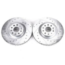 Power Stop 15-18 Audi S3 Front Evolution Drilled & Slotted Rotors - Pair